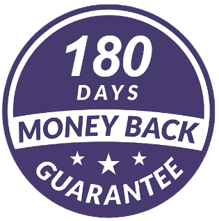 Skinny Signal Complex 180-Day 100% Money-Back Guarantee Badge