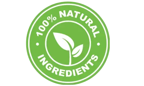 100% Natural — No Synthetics